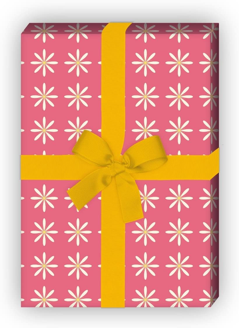 Kartenkaufrausch: Sommer Geschenkpapier für liebevolle aus unserer florale Papeterie in rosa