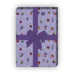 Kartenkaufrausch: Nettes Geschenkpapier mit kleinen aus unserer Geburtstags Papeterie in multicolor