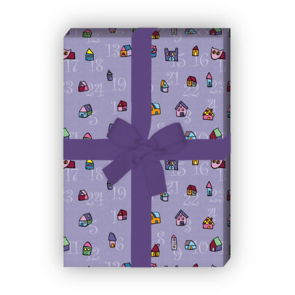 Kartenkaufrausch: Nettes Geschenkpapier mit kleinen aus unserer Geburtstags Papeterie in multicolor
