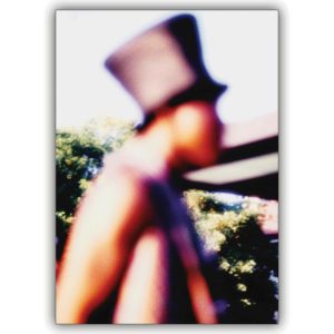 Ausgesuchte Foto Grußkarte: Der Mann mit Hut