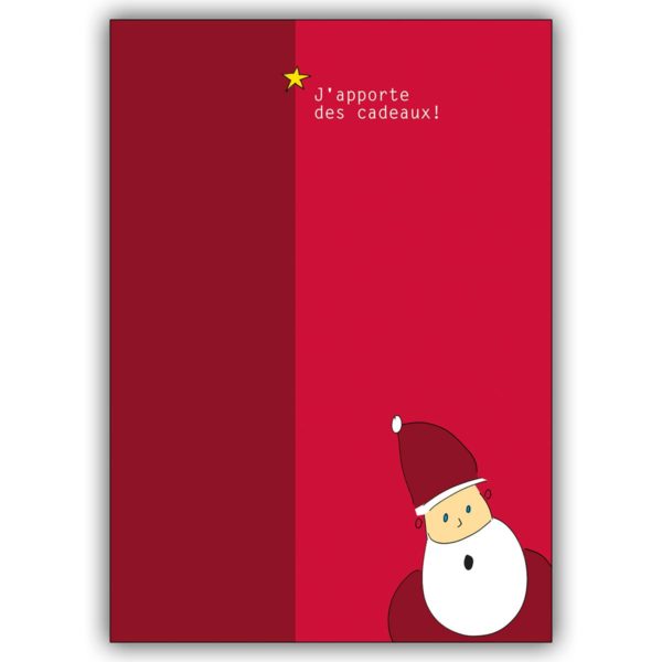 Süße Eisbären Weihnachtskarte mit nettem Weihnachtsgruß: Auf geht's zum großen Weihnachtskuscheln