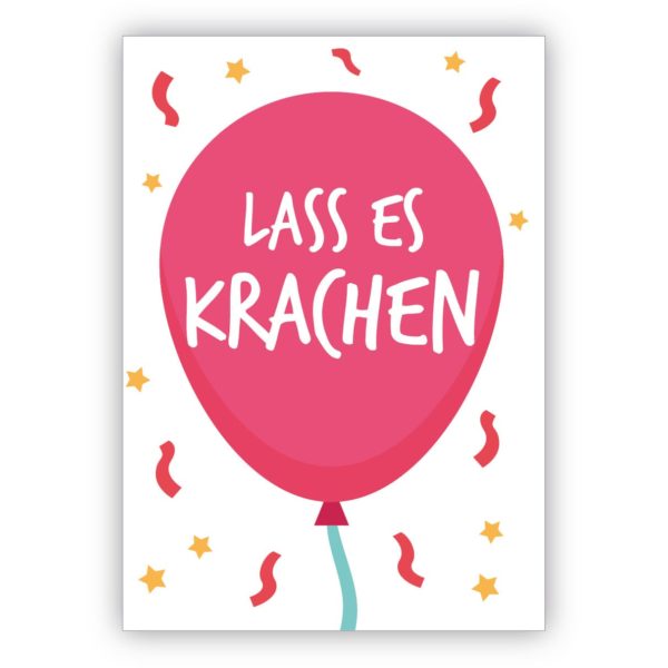 Kartenkaufrausch: lustige Geburtstags Postkarten aus unserer Geburtstags Papeterie in rosa