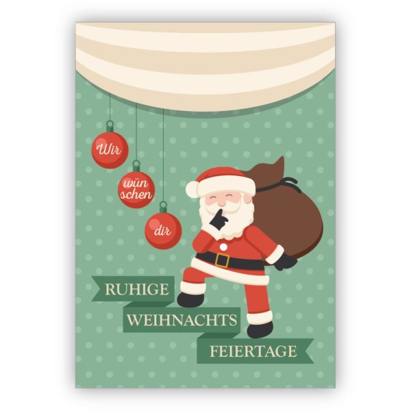 Kartenkaufrausch: Liebes Weihnachtskarte auf hellblau aus unserer Weihnachts Papeterie in hellblau