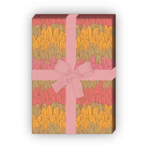 Kartenkaufrausch: Trendiges Streifen Geschenkpapier mit aus unserer Designer Papeterie in multicolor
