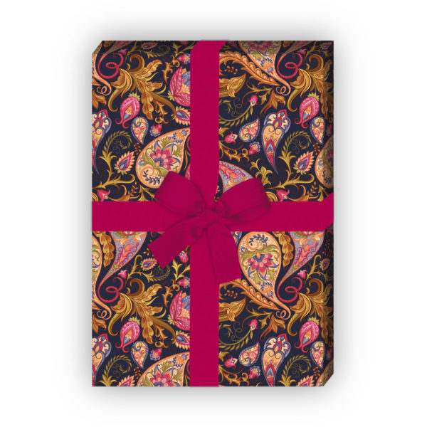 Kartenkaufrausch: Elegantes gemustertes Geschenkpapier mit aus unserer Designer Papeterie in multicolor