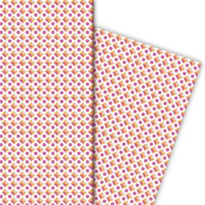 Kartenkaufrausch: Kultiges Geschenkpapier mit Retro aus unserer Design Papeterie in gelb