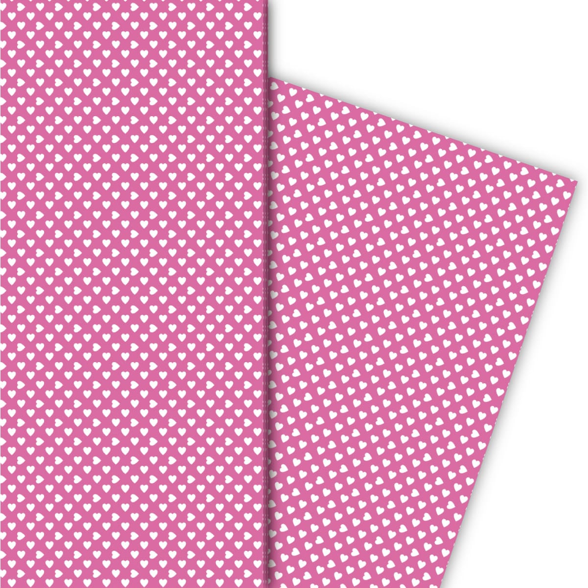 Kartenkaufrausch: Romantisches Geschenkpapier mit kleinen aus unserer Liebes Papeterie in rosa