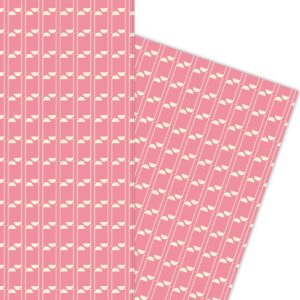 Edles Suppenkellen Geschenkpapier z.B. für selbst gemachtes oder rosa