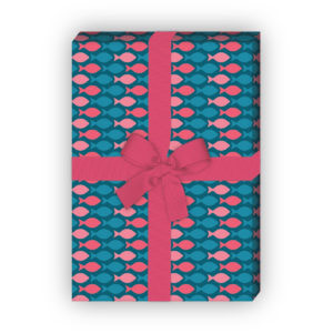 Kartenkaufrausch: Buntes Geschenkpapier mit kleinen aus unserer Firmungs Papeterie in rosa