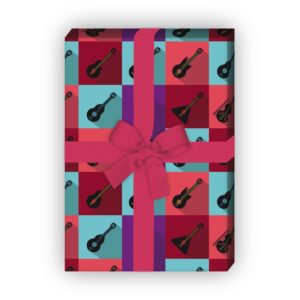 Kartenkaufrausch: Musik Geschenkpapier für tolle aus unserer Geburtstags Papeterie in lila