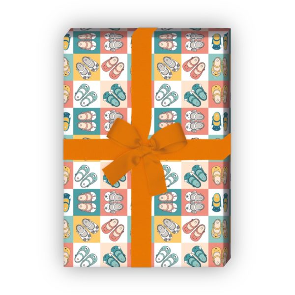 Kartenkaufrausch: Nettes Baby Geschenkpapier zur aus unserer Baby Papeterie in multicolor