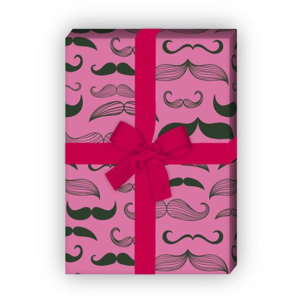 Kartenkaufrausch: Herren Geschenkpapier mit verschiedenen aus unserer Designer Papeterie in rosa