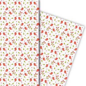 Kartenkaufrausch: Frühlings Geschenkpapier mit kleinen aus unserer florale Papeterie in weiß