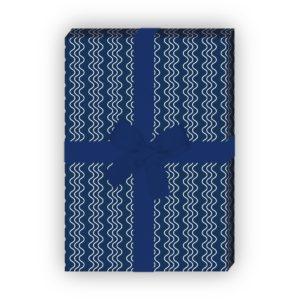 Kartenkaufrausch: Indigo Geschenkpapier für tolle aus unserer Designer Papeterie in dunkel blau