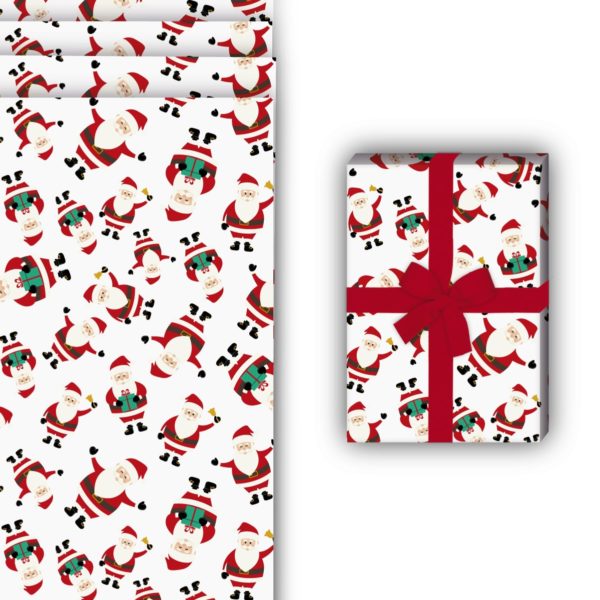 Weihnachts Geschenkverpackung:  von Kartenkaufrausch in weiß
