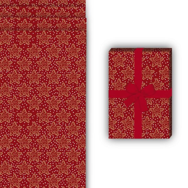 Weihnachts Geschenkverpackung:  von Kartenkaufrausch in rot