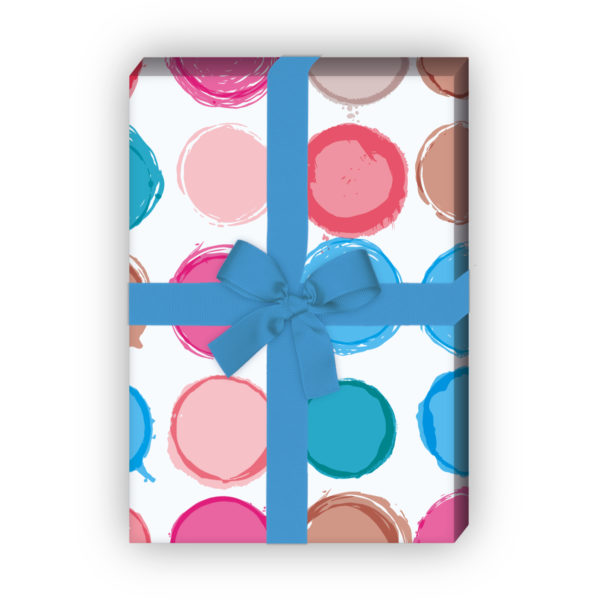Kartenkaufrausch: Schickes Punkte Geschenkpapier für aus unserer Designer Papeterie in rosa