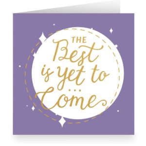 Kartenkaufrausch: lila hand lettering Glückwunschkarte aus unserer Geburtstags Papeterie in lila