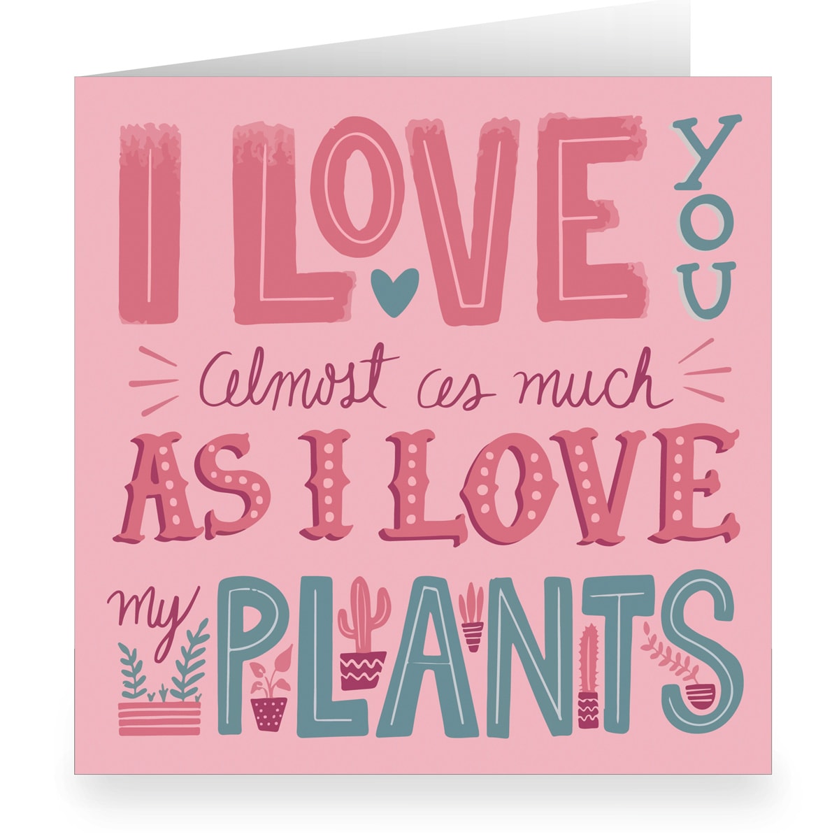 Kartenkaufrausch: Gärtner Geburtstagskarte mit Spruch aus unserer Geburtstags Papeterie in rosa