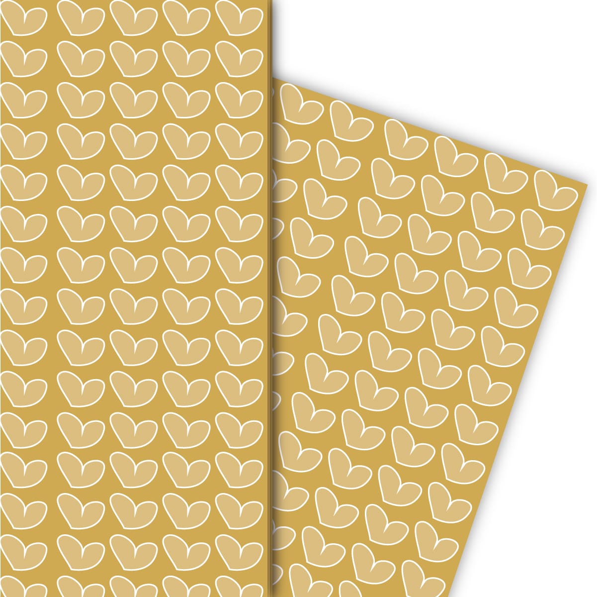 Kartenkaufrausch: Designer Geschenkpapier mit vielen aus unserer Liebes Papeterie in beige