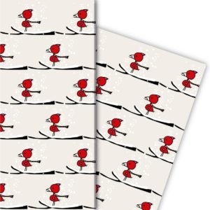 Kartenkaufrausch: Nettes Geschenkpapier mit Weihnachts aus unserer Weihnachts Papeterie in multicolor