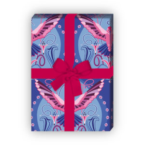Kartenkaufrausch: Schönes grafisches Geschenkpapier mit aus unserer florale Papeterie in multicolor