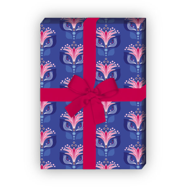 Kartenkaufrausch: Elegantes grafisches Geschenkpapier mit aus unserer florale Papeterie in multicolor