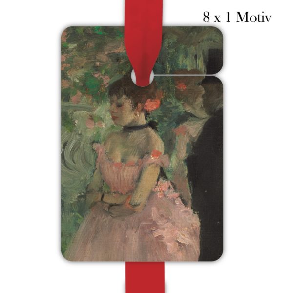 Kartenkaufrausch: Degas Geschenkanhänger Ballett aus unserer Kunst Papeterie in multicolor