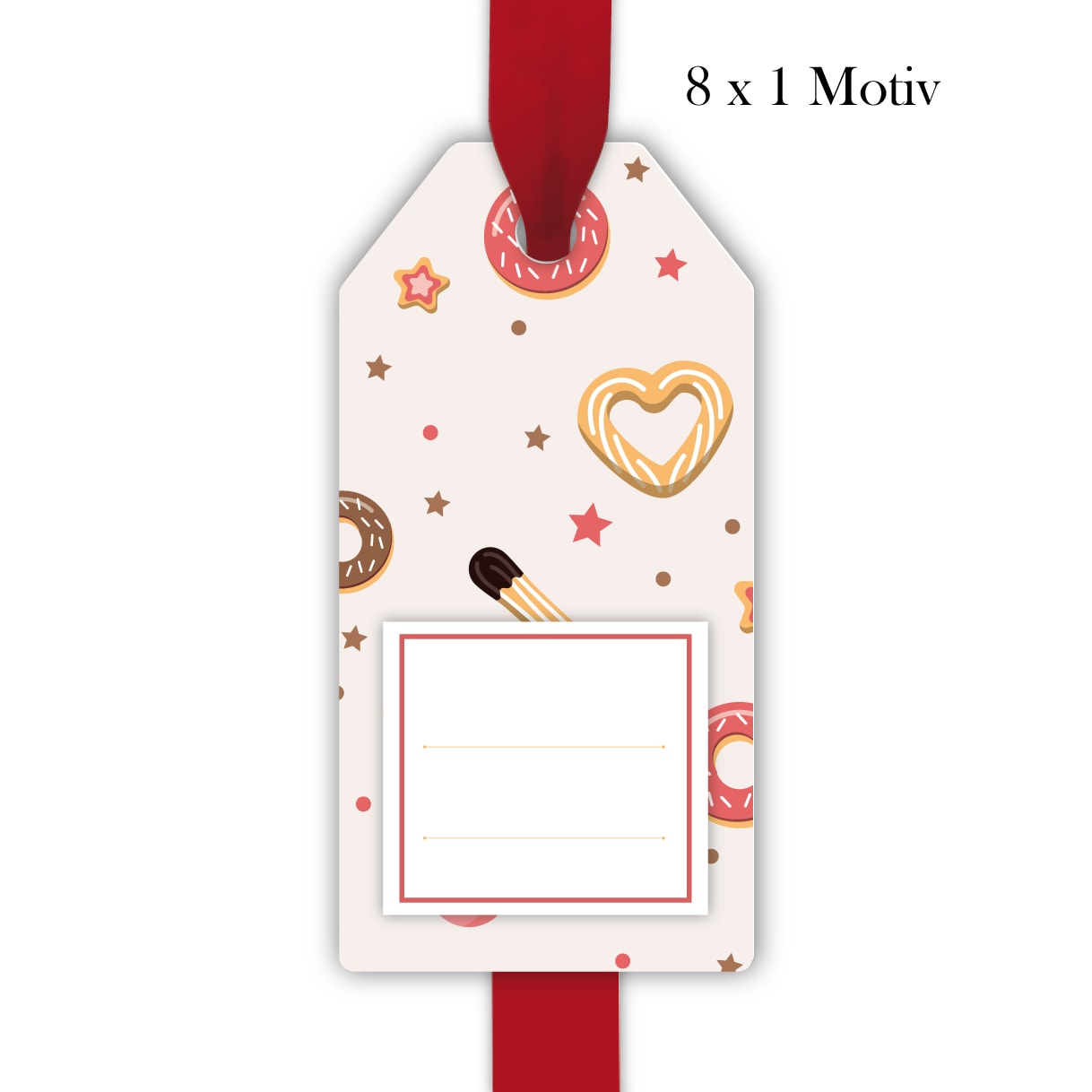 Kartenkaufrausch: leckere Weihnachts Geschenkanhänger aus unserer Designer Papeterie in beige