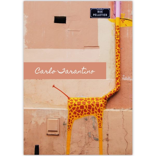 Personalisierbare Zeichenblöcke in multicolor: Malblock Motiv "Giraffe"