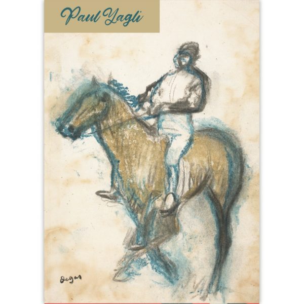 Personalisierbare Zeichenblöcke in beige: Malblock mit Pferd Motiv