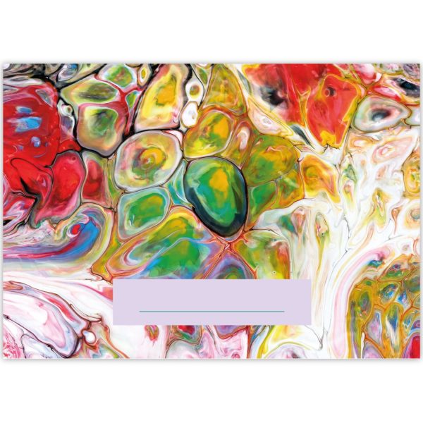 Kartenkaufrausch: Malblock Motiv "Marble Art" aus unserer Malblock Papeterie in multicolor