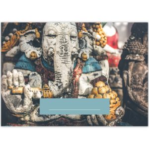Kartenkaufrausch: Malblock Motiv "Bali Art" aus unserer Malblock Papeterie in multicolor