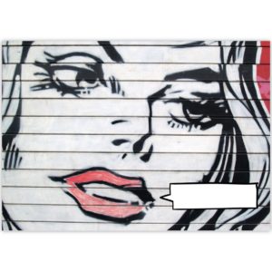Kartenkaufrausch: Malblock Motiv "Urban Jane" aus unserer Malblock Papeterie in weiß