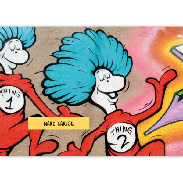 Personalisierbare Zeichenblöcke in rot: Comic A3 Kinder Malblock