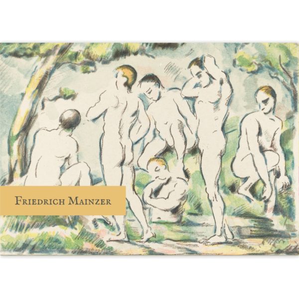Personalisierbare Zeichenblöcke in beige: Malblock Motiv Paul Cézanne