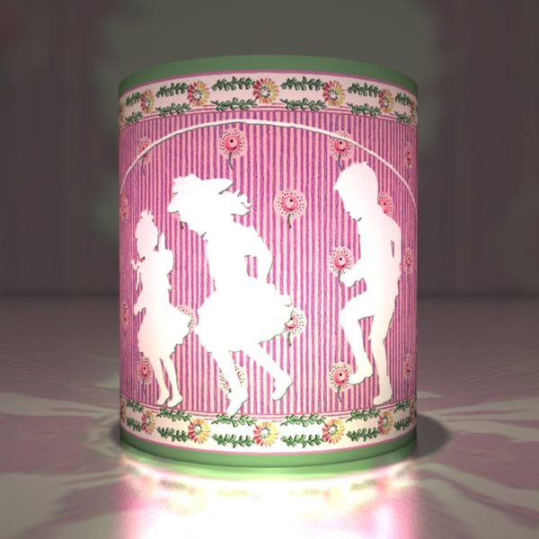 Kartenkaufrausch dekorative Transparentlichter für Mädchen Kindergeburtstage in rosa