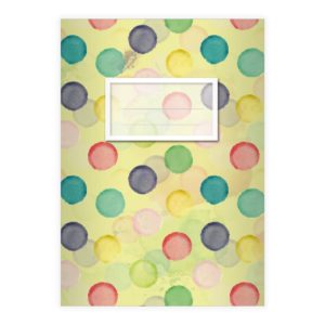 Kartenkaufrausch: buntes Notizheft/ Schulheft mit aus unserer Designer Papeterie in gelb