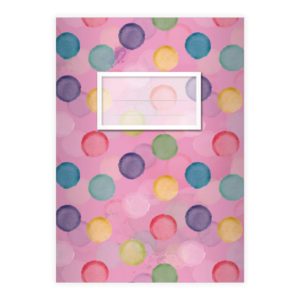 Kartenkaufrausch: Cooles buntes Notizheft/ Schulheft aus unserer Designer Papeterie in rosa
