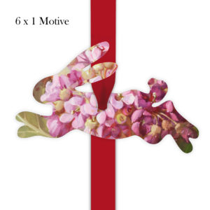 Kartenkaufrausch: Geschenkanhänger mit zarten Primeln aus unserer Geburtstags Papeterie in rosa