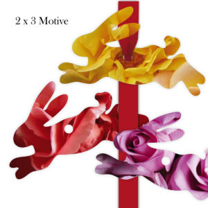 Kartenkaufrausch: Geschenkanhänger mit Rosen aus unserer Geburtstags Papeterie in multicolor