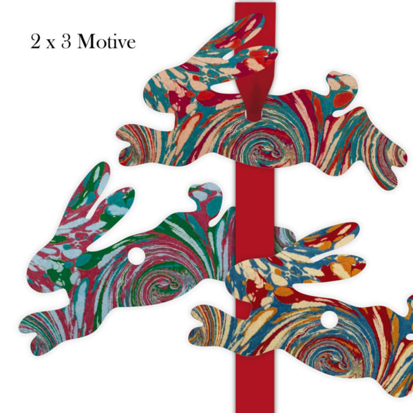 Kartenkaufrausch: 6 marmorierte Geschenkanhänger aus unserer Geburtstags Papeterie in multicolor