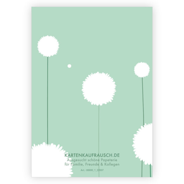 Lustige Katzen Geburtstagskarte mit  bunter happy Birthday Blume 2 nachhaltig produzierte Klappkarte inklusive  Umschlag made in germany von Kartenkaufrausch.de